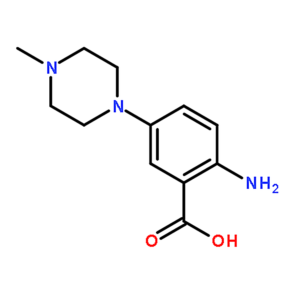 RHAWN 2-Amino-5-(4-methyl-1-piperazinyl)benzoic Acid