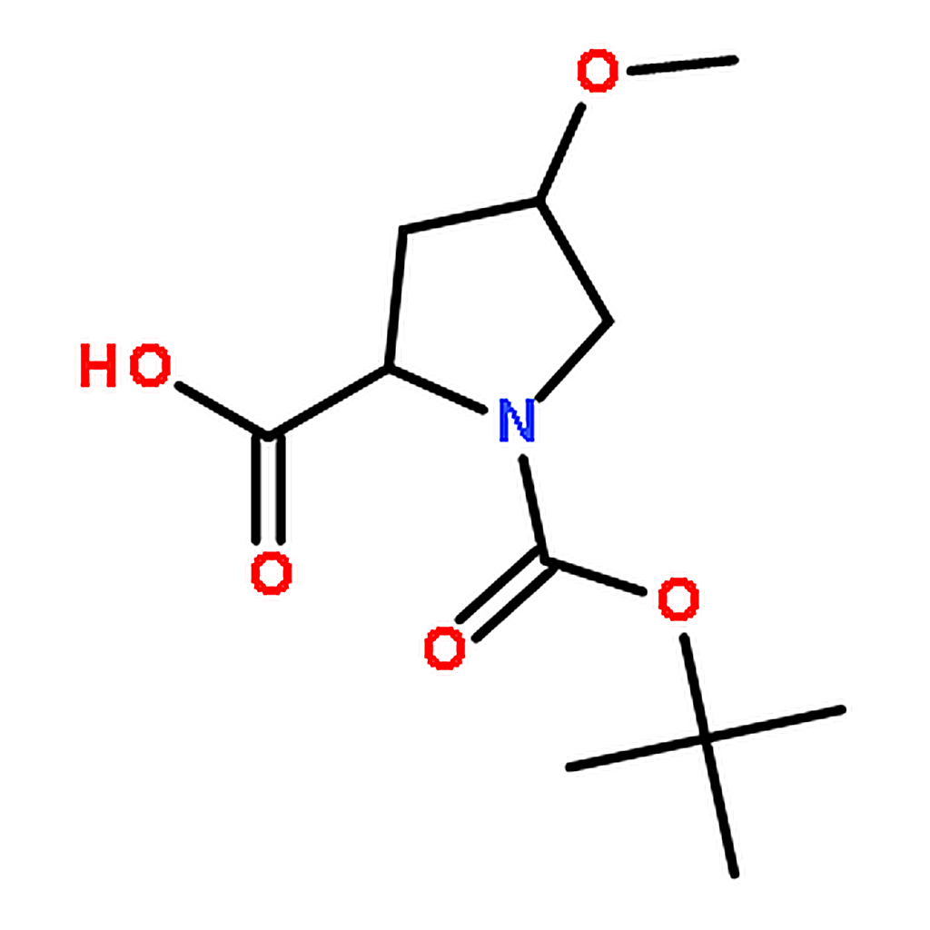 RHAWN (2S，4R)-1-(tert-Butoxycarbonyl)-4-methoxypyrrolidine-2-carboxylicacid