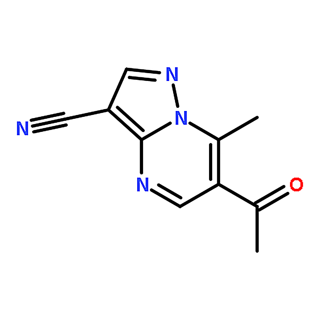RHAWN 6-acetyl-7-methylpyrazolo[1，5-a]pyrimidine-3-carbonitrile