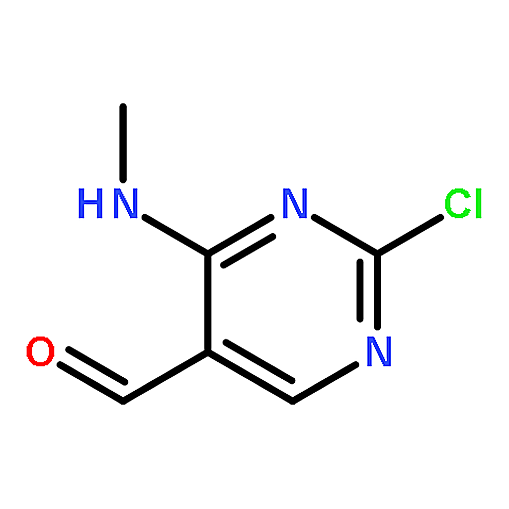 RHAWN 2-Chloro-4-(methylamino)pyrimidine-5-carbaldehyde
