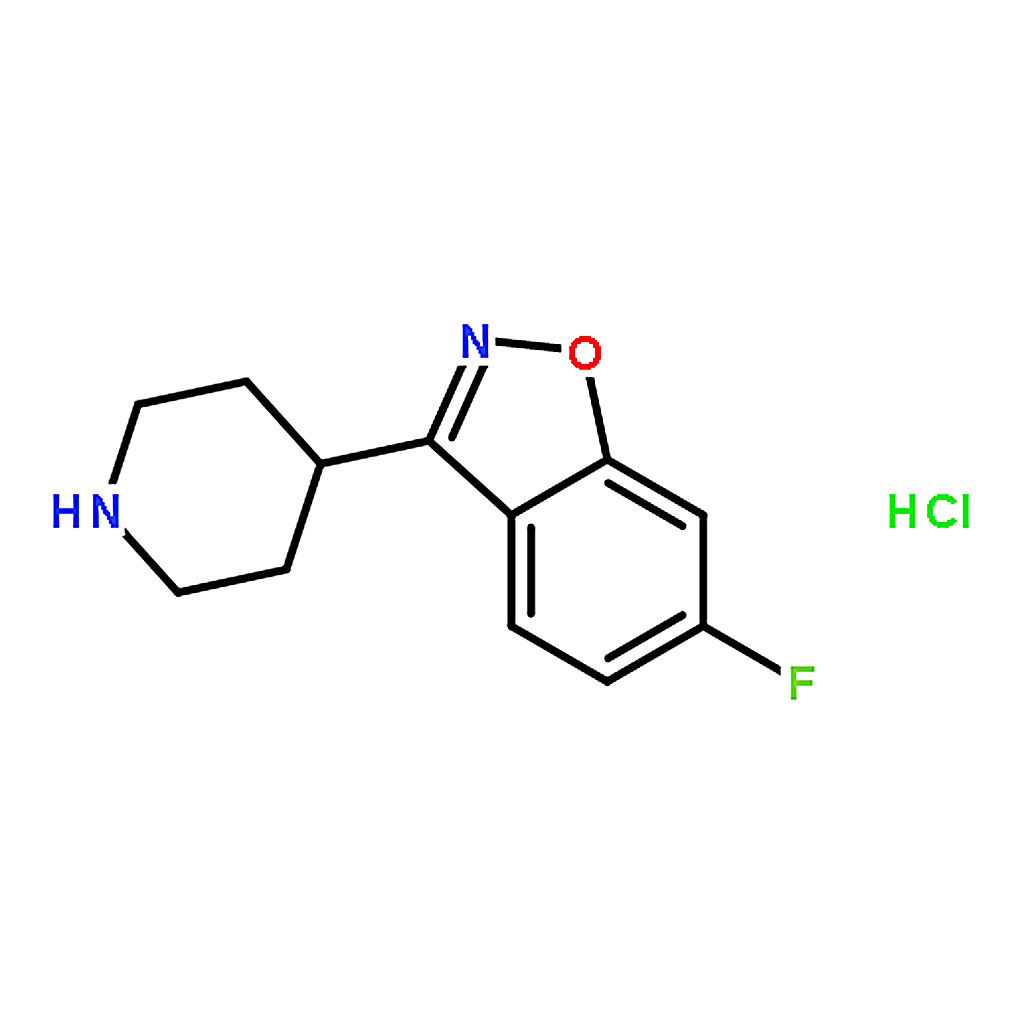 RHAWN 6-Fluoro-3-(4-piperidinyl)-1，2-benzisoxazole hydrochloride