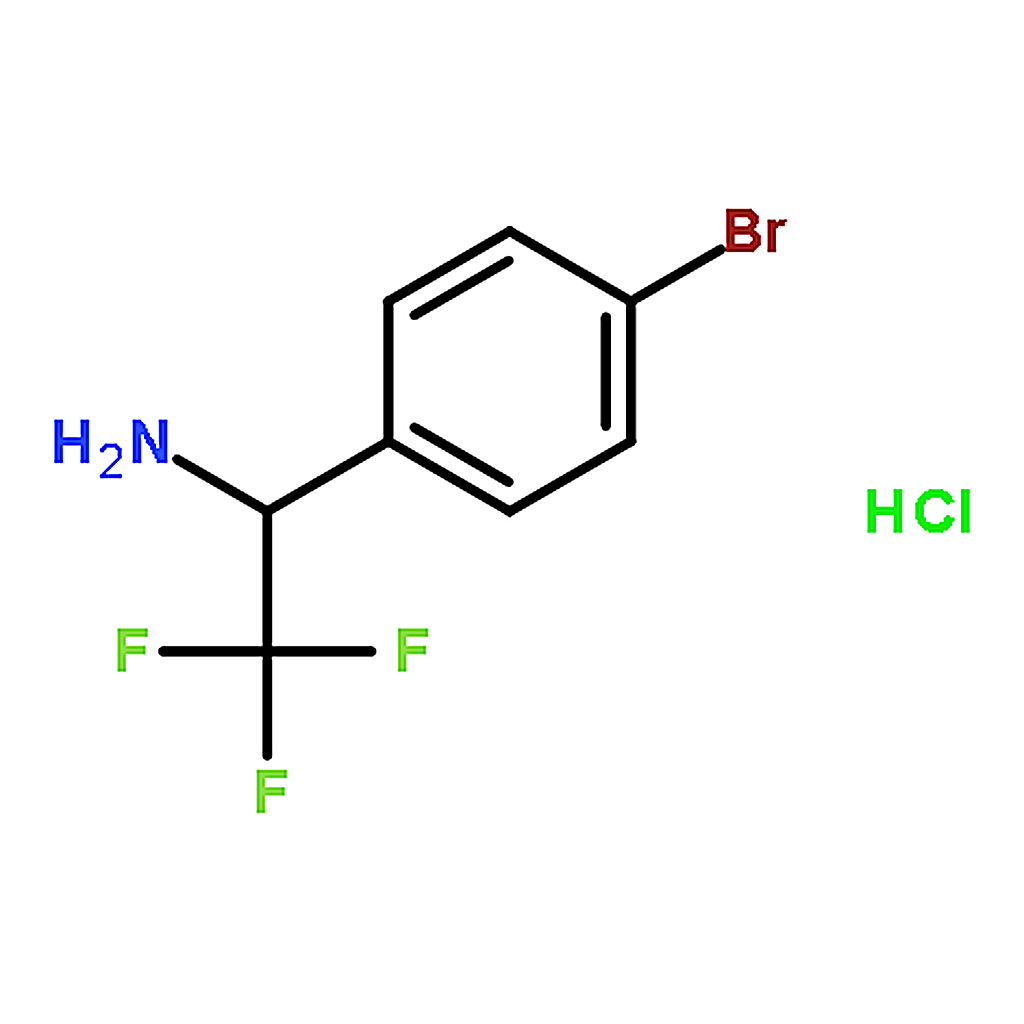 RHAWN 1-(4-Bromophenyl)-2，2，2-trifluoroethanamine;hydrochloride