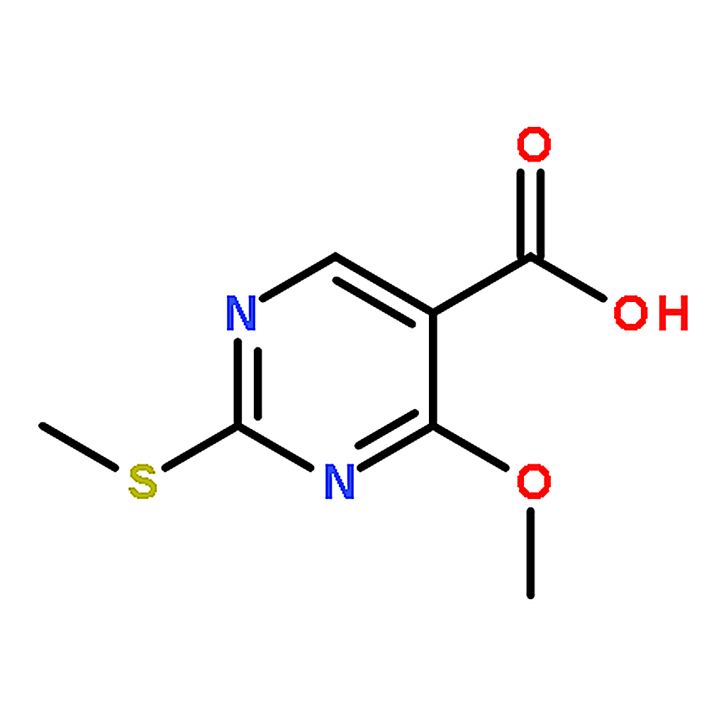 RHAWN 4-Methoxy-2-(methylthio)-5-pyrimidinecarboxylic acid