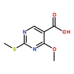 RHAWN 4-Methoxy-2-(methylthio)-5-pyrimidinecarboxylic acid