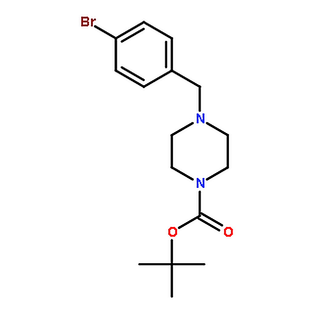RHAWN tert-Butyl 4-(4-bromobenzyl)piperazine-1-carboxylate