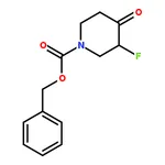 RHAWN Benzyl 3-fluoro-4-oxopiperidine-1-carboxylate