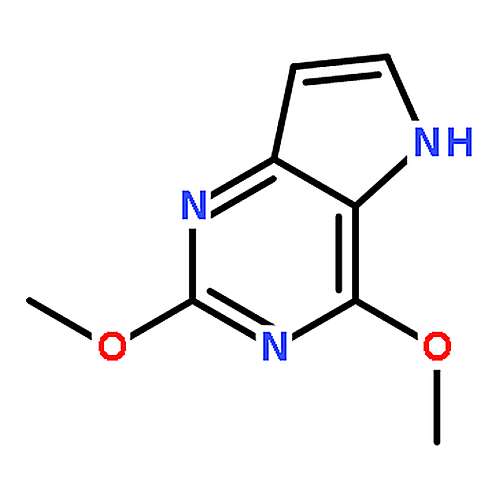 RHAWN 2，4-Dimethoxy-5H-pyrrolo[3，2-d]pyrimidine