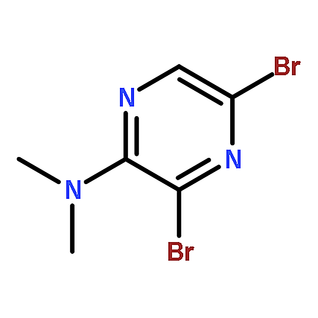 RHAWN 3,5-Dibromo-N,N-dimethylpyrazin-2-amine