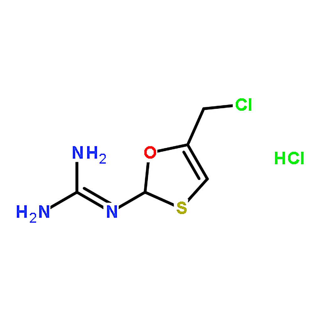 RHAWN N-((4-Chloromethyl)-2-thiozolyl)guanidine hydrochloride