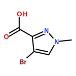 RHAWN 4-Bromo-1-methyl-1H-pyrazole-3-carboxylic acid
