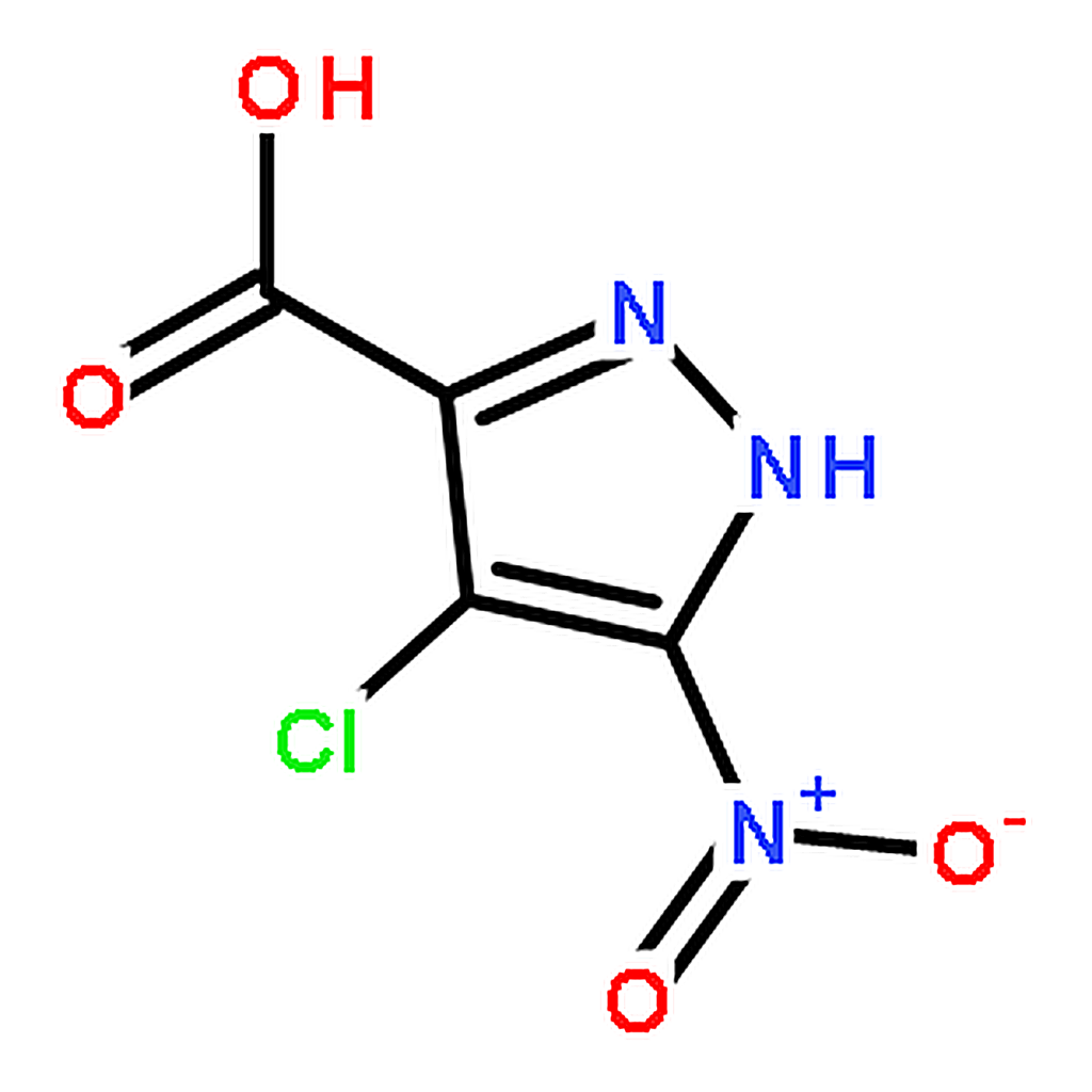 RHAWN 4-Chloro-5-nitro-1H-pyrazole-3-carboxylic acid