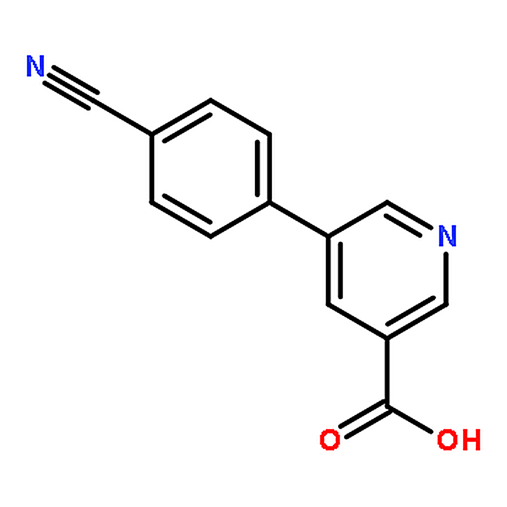 RHAWN 5-(4-Cyanophenyl)nicotinic acid