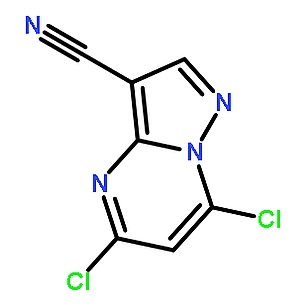 RHAWN 5，7-Dichloropyrazolo[1，5-a]pyrimidine-3-carbonitrile