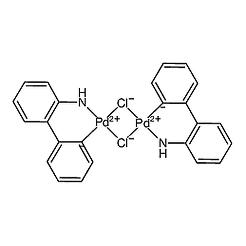RHAWN Di-μ-chlorobis(2'-amino-1,1'-biphenyl-2-yl-<i>C</i>,<i>N</i>)dipalladium(II)
