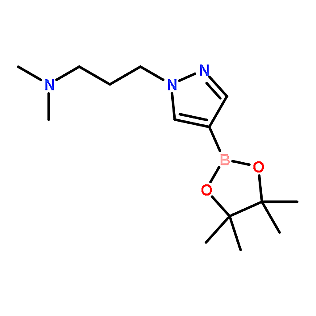 RHAWN N,N-Dimethyl-4-(4,4,5,5-tetramethyl-1,3,2-dioxaborolan-2-yl)-1H-pyrazole-1-propanamine