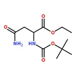 RHAWN (S)-Ethyl 4-amino-2-((tert-butoxycarbonyl)amino)-4-oxobutanoate