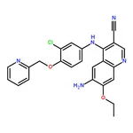 RHAWN 6-Amino-4-((3-chloro-4-(pyridin-2-ylmethoxy)phenyl)amino)-7-ethoxyquinoline-3-carbonitrile