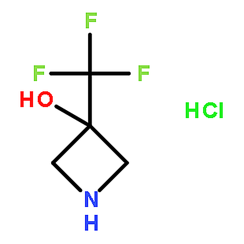 RHAWN 3-(Trifluoromethyl)azetidin-3-ol hydrochloride