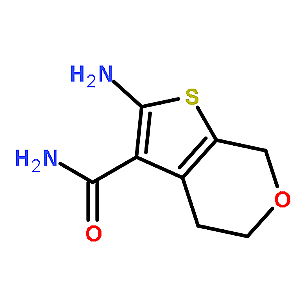RHAWN 2-Amino-5,7-dihydro-4H-thieno[2,3-c]pyran-3-carboxamide