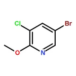 RHAWN 5-Bromo-3-chloro-2-methoxypyridine