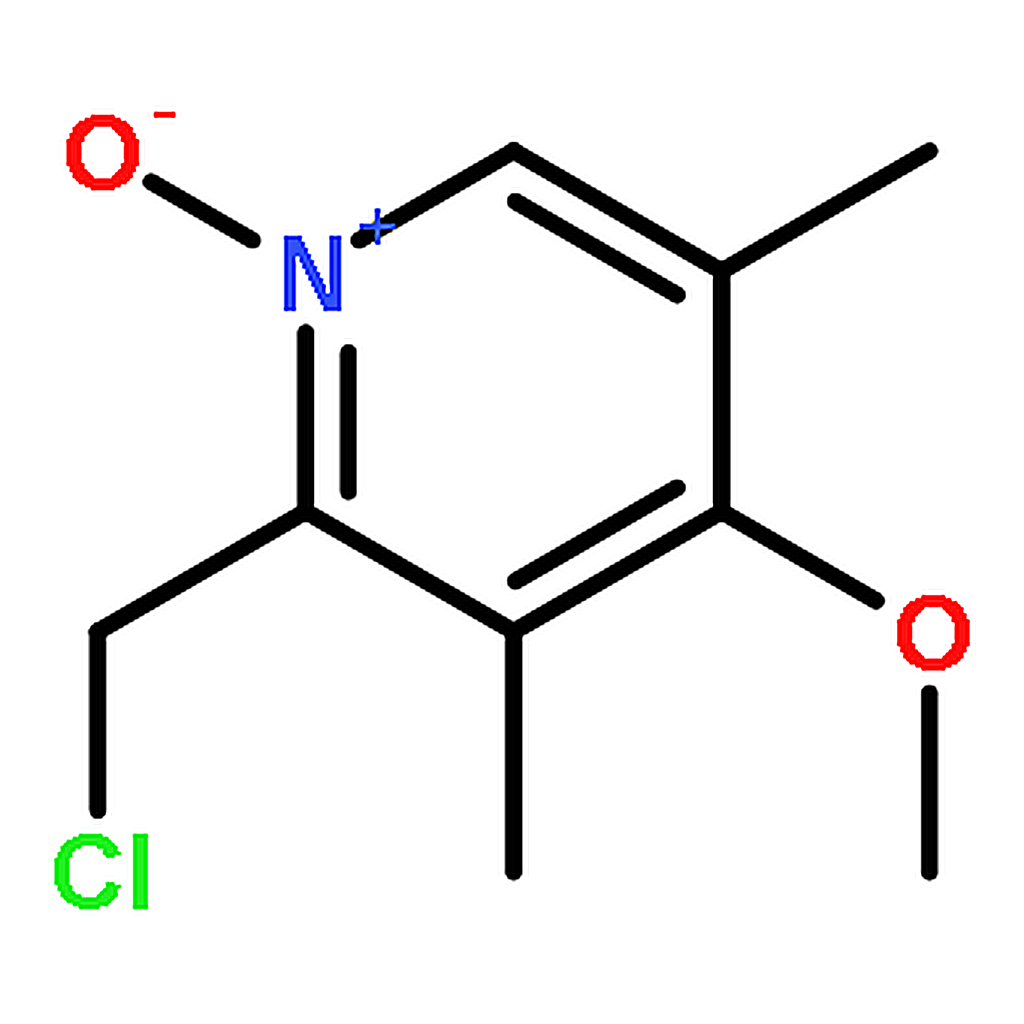 RHAWN 2-(Chloromethyl)-4-methoxy-3,5-dimethylpyridine 1-oxide