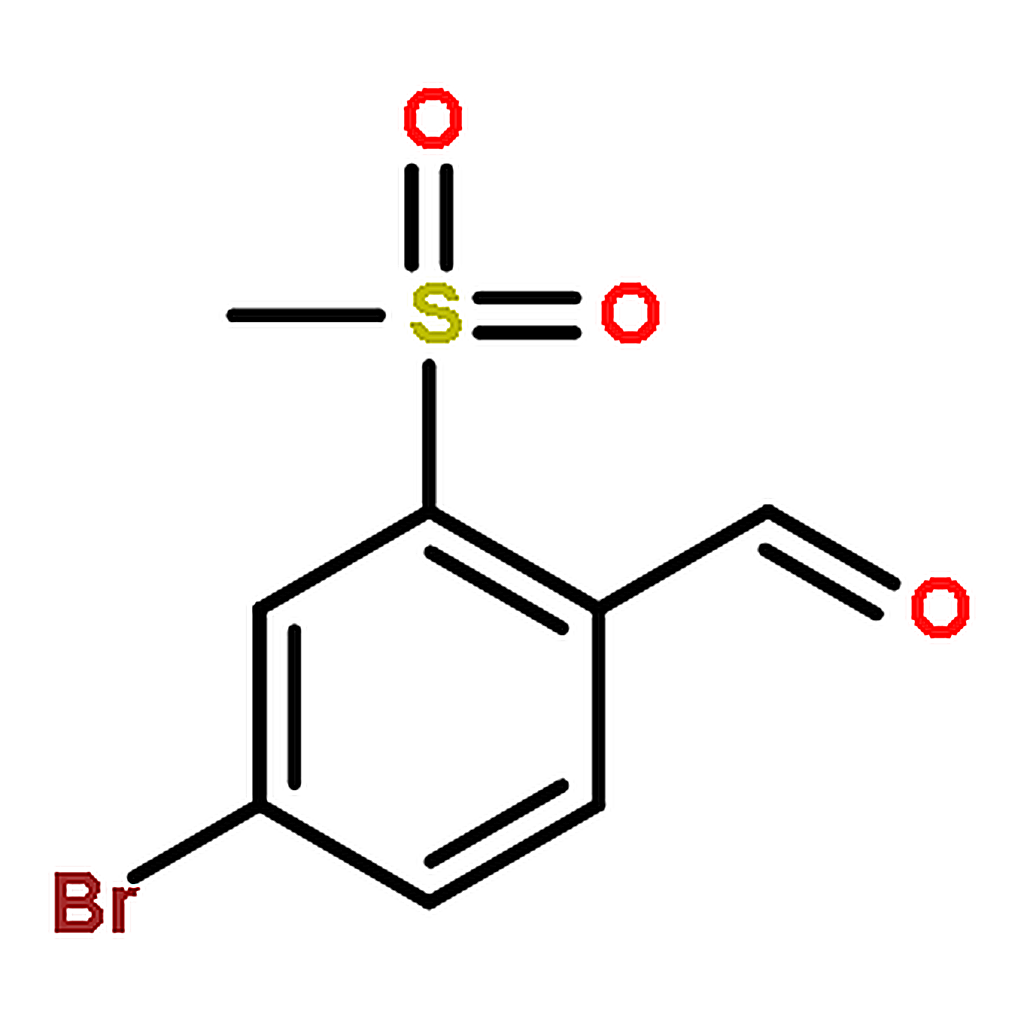 RHAWN 4-Bromo-2-(methylsulfonyl)benzaldehyde