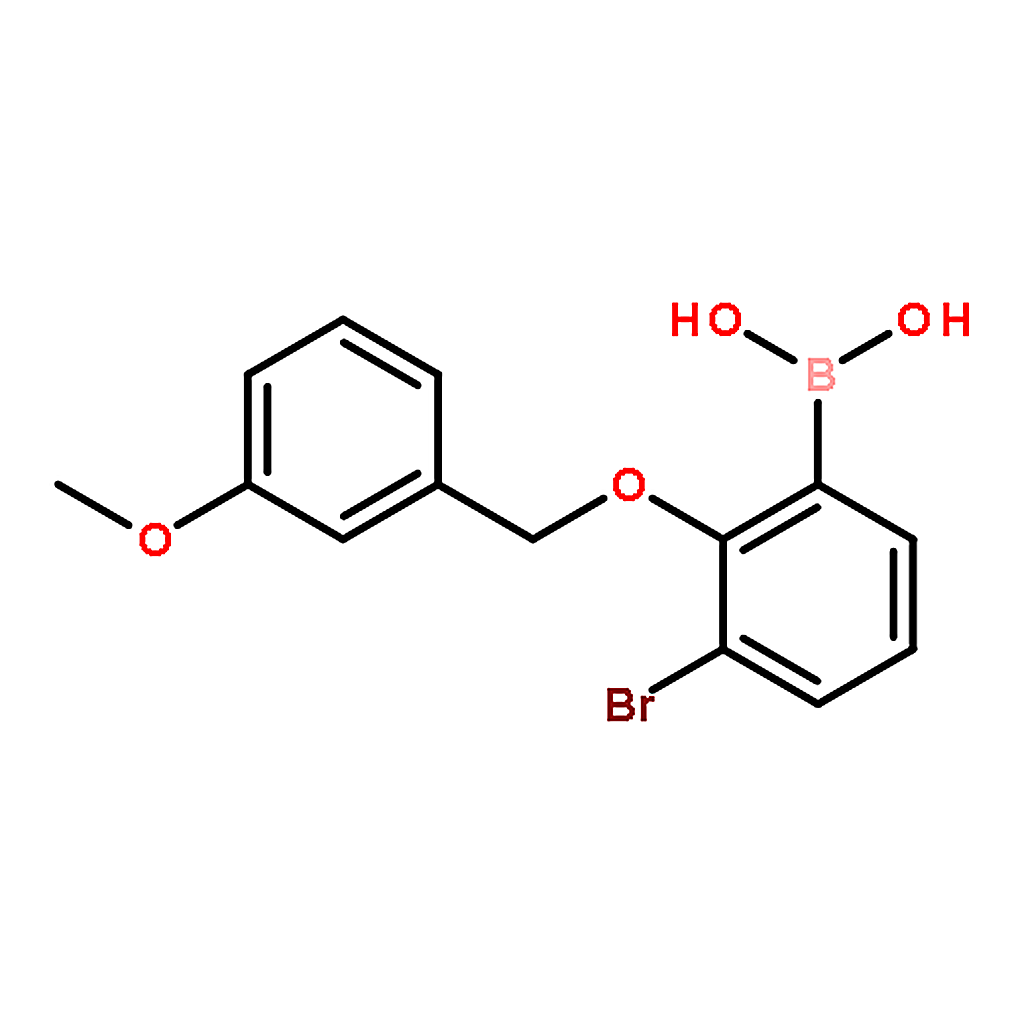 RHAWN (3-Bromo-2-((3-methoxybenzyl)oxy)phenyl)boronic acid