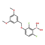 RHAWN (3-((3,5-Dimethoxybenzyl)oxy)-2,6-difluorophenyl)boronic acid