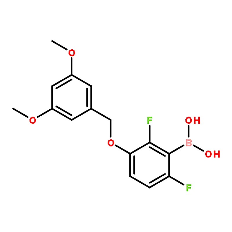 RHAWN (3-((3,5-Dimethoxybenzyl)oxy)-2,6-difluorophenyl)boronic acid