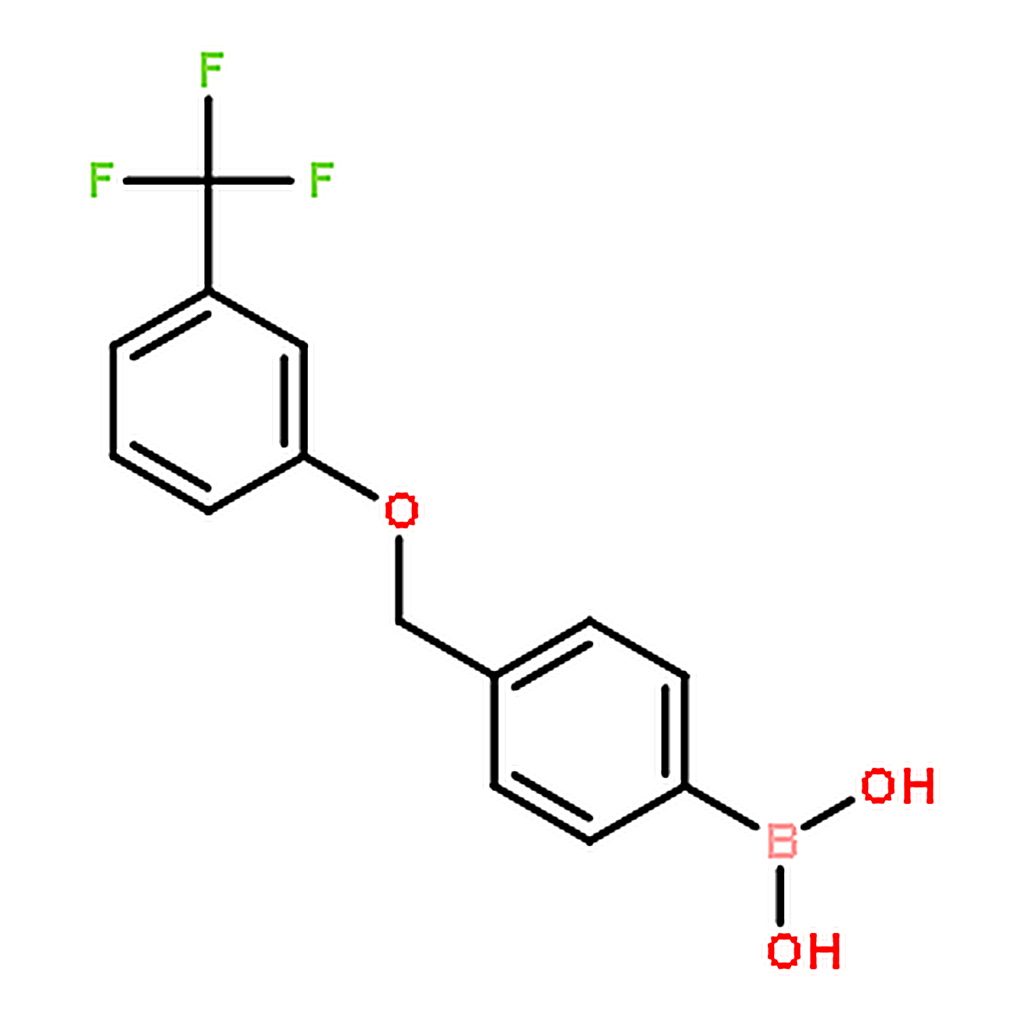 RHAWN 4-(3▽-(Trifluoromethyl)phenoxymethyl)phenylboronic acid