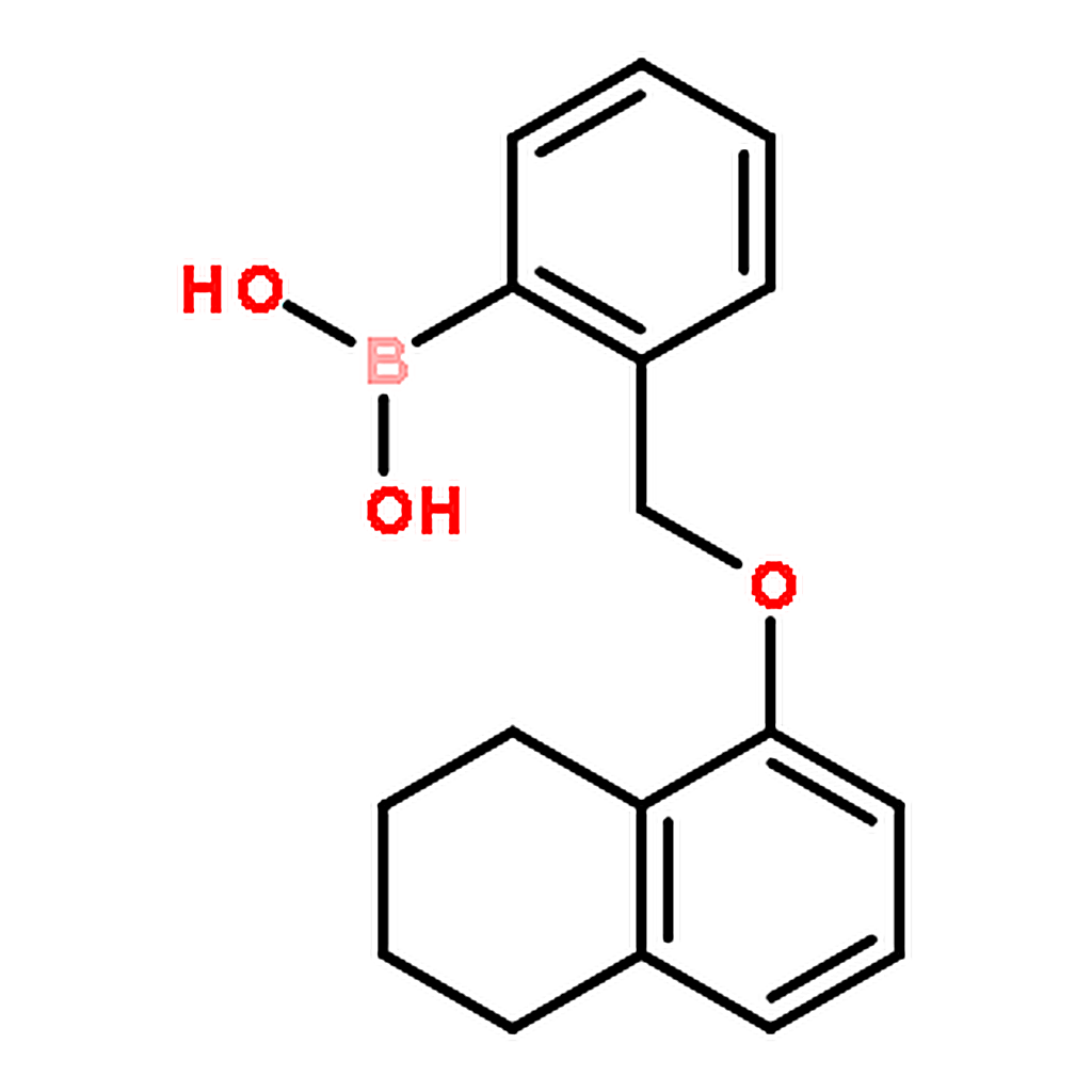 RHAWN 2-[(1，2，3，4-Tetrahydro-5-naphthyloxy)Methyl]phenylboronic acid
