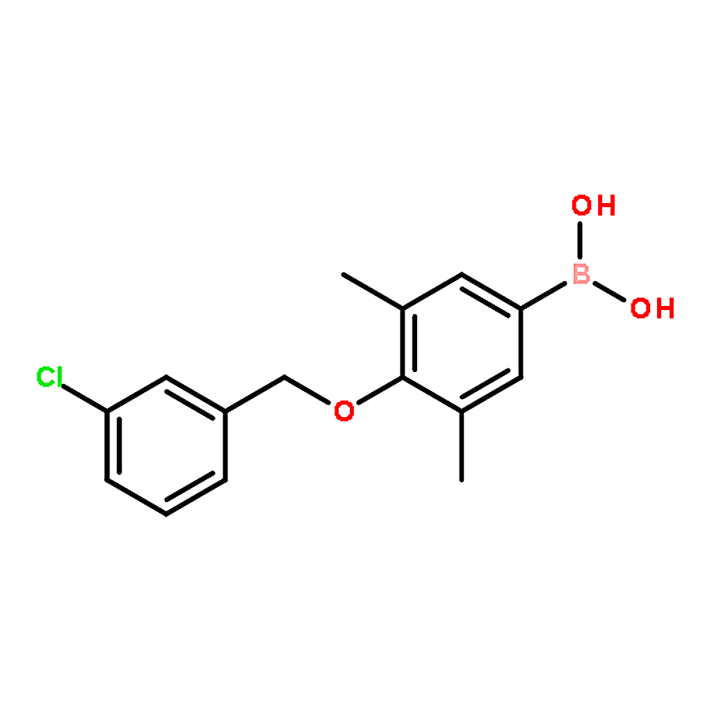 RHAWN (4-((3-Chlorobenzyl)oxy)-3,5-dimethylphenyl)boronic acid