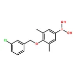RHAWN (4-((3-Chlorobenzyl)oxy)-3,5-dimethylphenyl)boronic acid