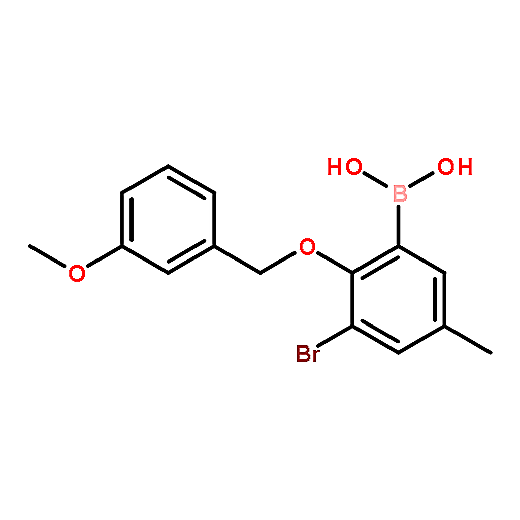 RHAWN [3-bromo-2-[(3-methoxyphenyl)methoxy]-5-methylphenyl]boronic acid