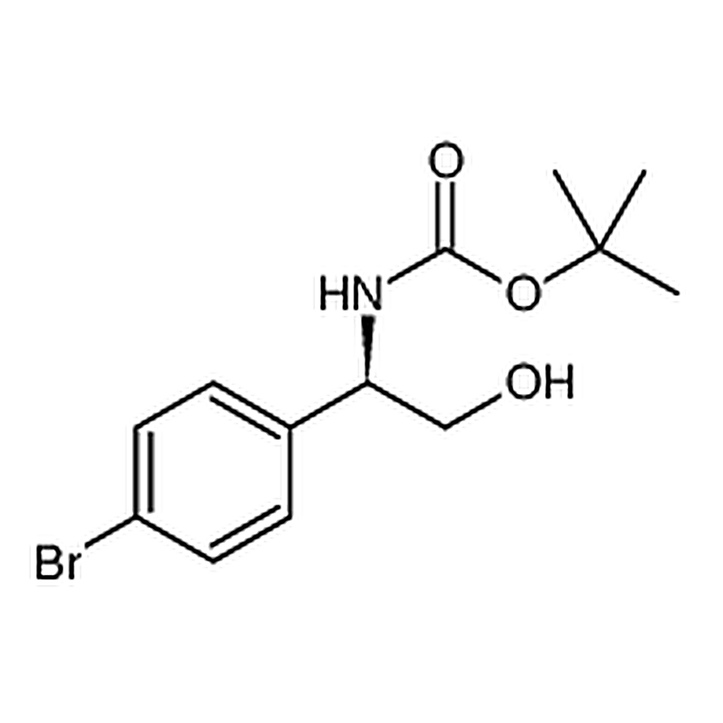 RHAWN (R)-tert-Butyl (1-(4-bromophenyl)-2-hydroxyethyl)carbamate