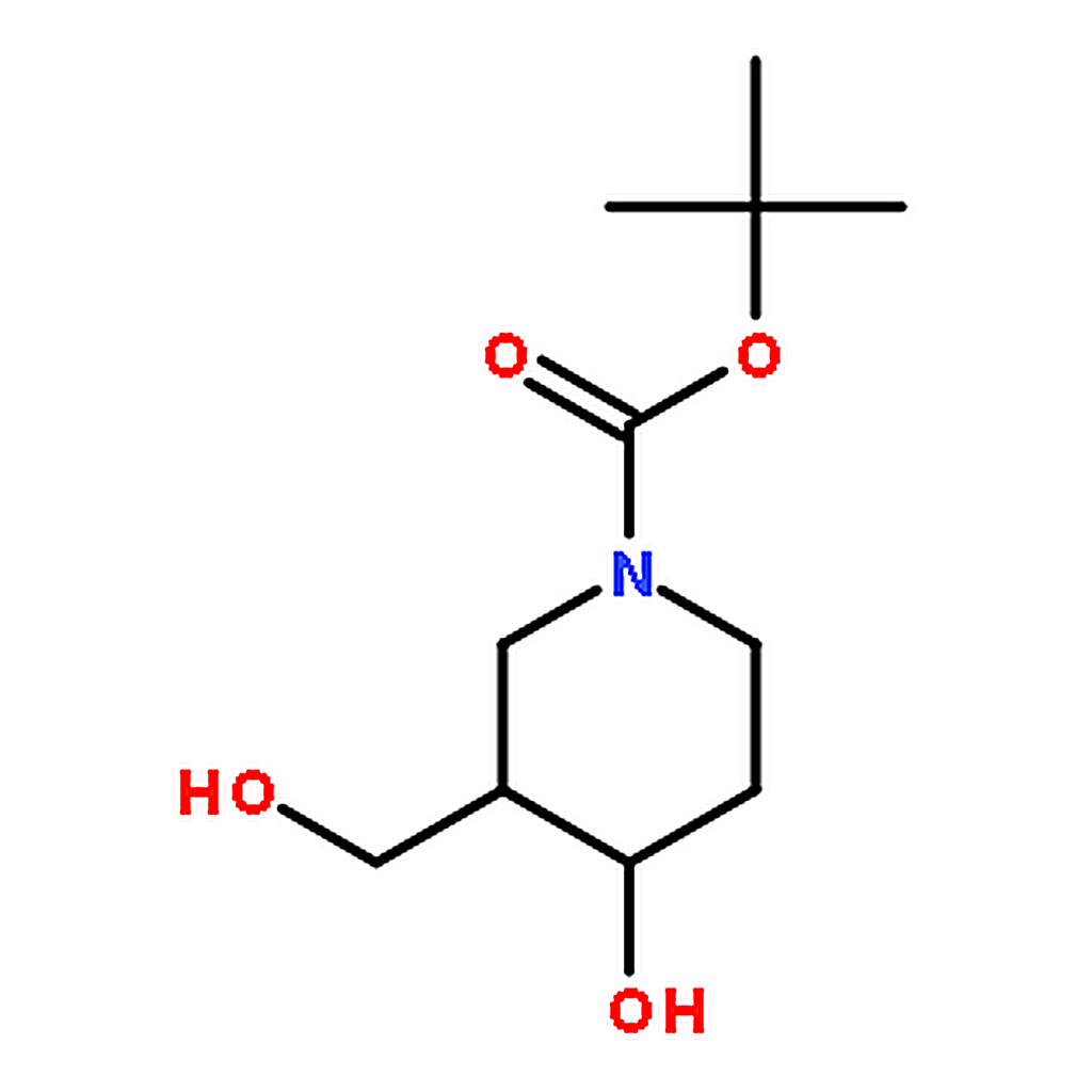 RHAWN tert-Butyl 4-hydroxy-3-(hydroxymethyl)piperidine-1-carboxylate