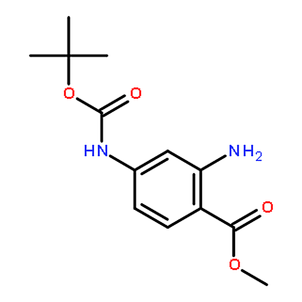 RHAWN Methyl 2-amino-4-((tert-butoxycarbonyl)amino)benzoate
