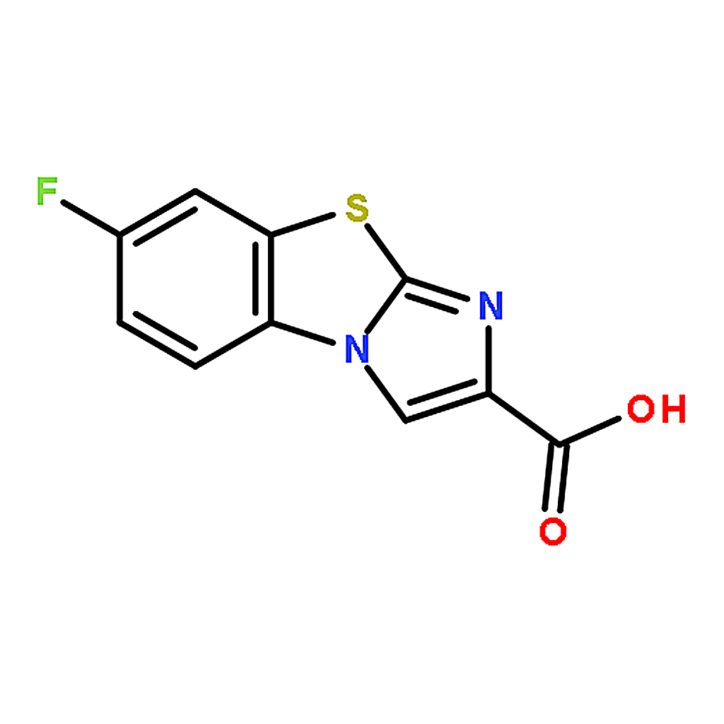 RHAWN 7-Fluorobenzo[d]imidazo[2,1-b]thiazole-2-carboxylic acid hydrate