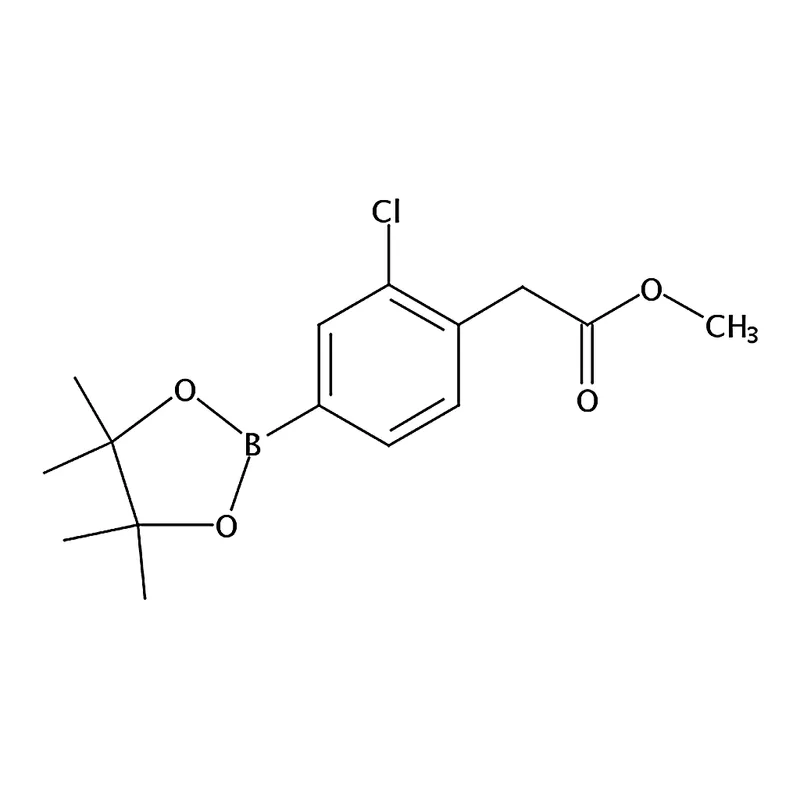 RHAWN Methyl 2-(2-chloro-4-(4,4,5,5-tetramethyl-1,3,2-dioxaborolan-2-yl)phenyl)acetate
