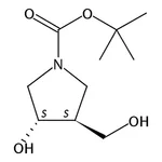 RHAWN (3S,4S)-tert-Butyl 3-hydroxy-4-(hydroxymethyl)pyrrolidine-1-carboxylate