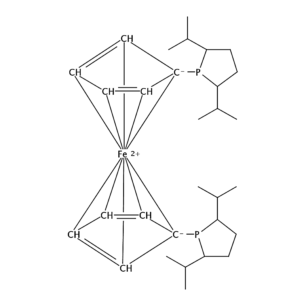 RHAWN 1,1-Bis((2R,5R)-2,5-di-i-propylphospholano)ferrocene