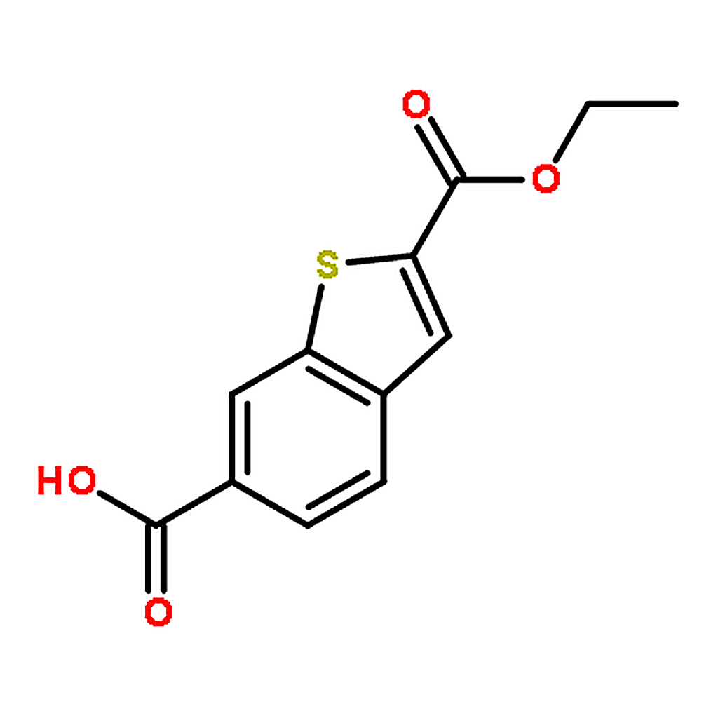 RHAWN Benzo[b]thiophene-2，6-dicarboxylicacid2-ethylester