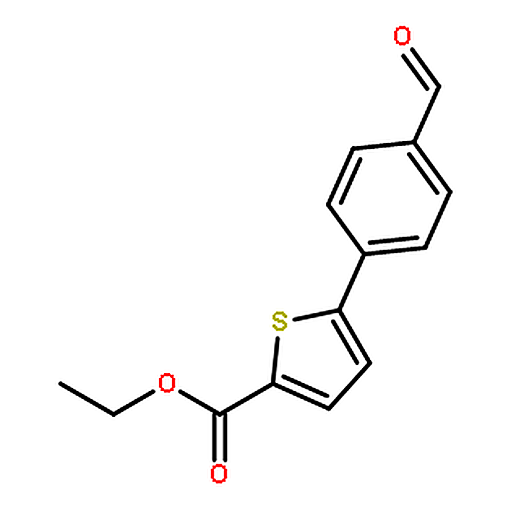 RHAWN Ethyl 5-(4-formylphenyl)-2-thiophenecarboxylate
