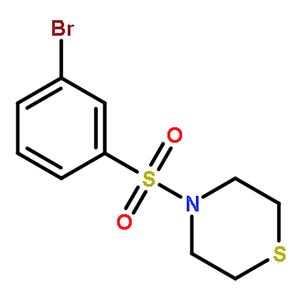 RHAWN 4-((3-Bromophenyl)sulfonyl)thiomorpholine