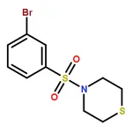 RHAWN 4-((3-Bromophenyl)sulfonyl)thiomorpholine
