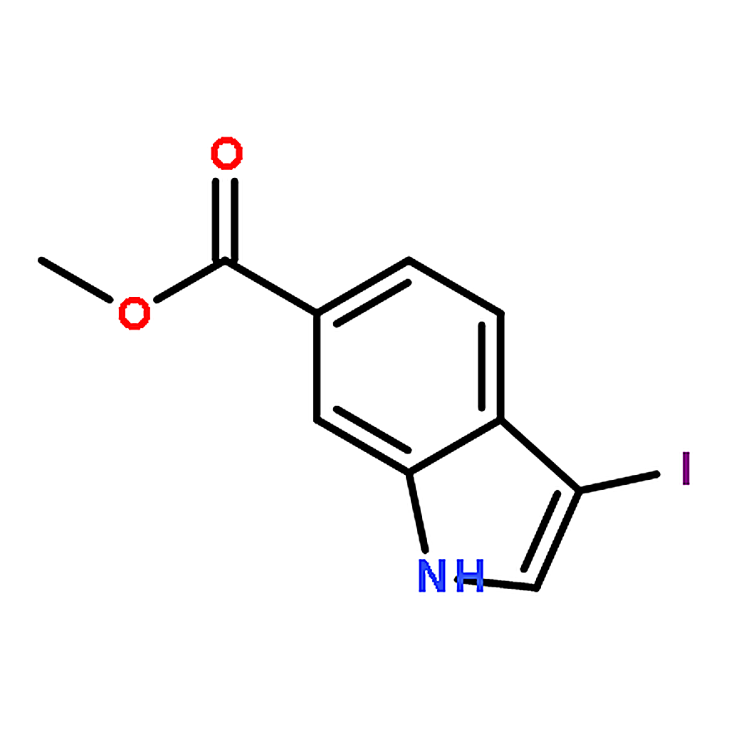RHAWN Methyl 3-iodo-1H-indole-6-carboxylate