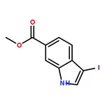 RHAWN Methyl 3-iodo-1H-indole-6-carboxylate