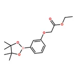 RHAWN Ethyl 2-(3-(4,4,5,5-tetramethyl-1,3,2-dioxaborolan-2-yl)phenoxy)acetate