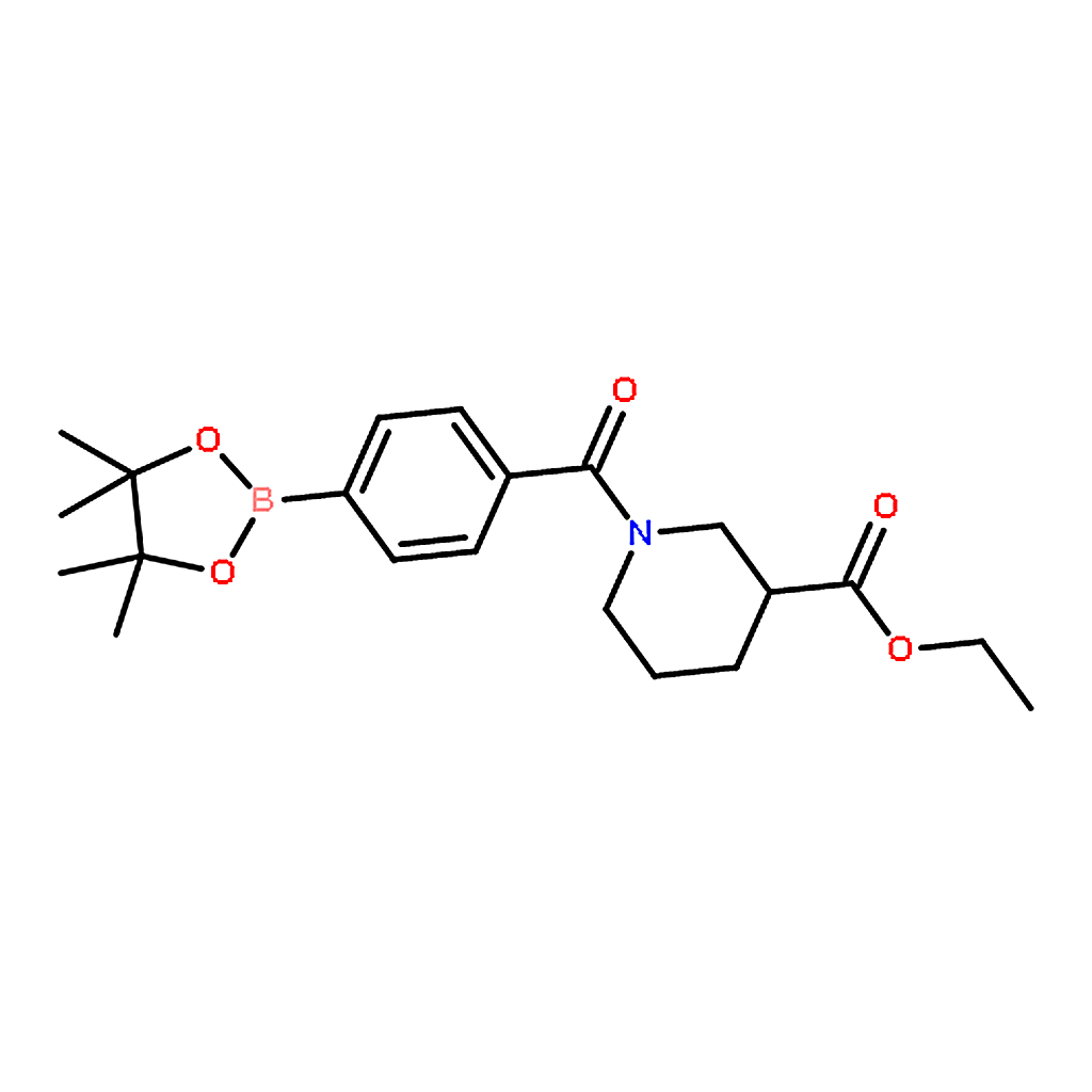 RHAWN Ethyl 1-(4-(4,4,5,5-tetramethyl-1,3,2-dioxaborolan-2-yl)benzoyl)piperidine-3-carboxylate