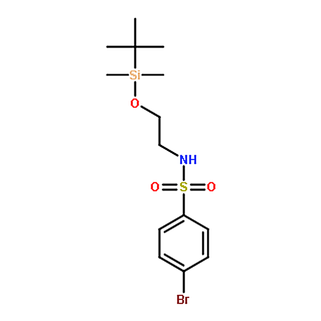 RHAWN 4-Bromo-N-(2-((tert-butyldimethylsilyl)oxy)ethyl)benzenesulfonamide